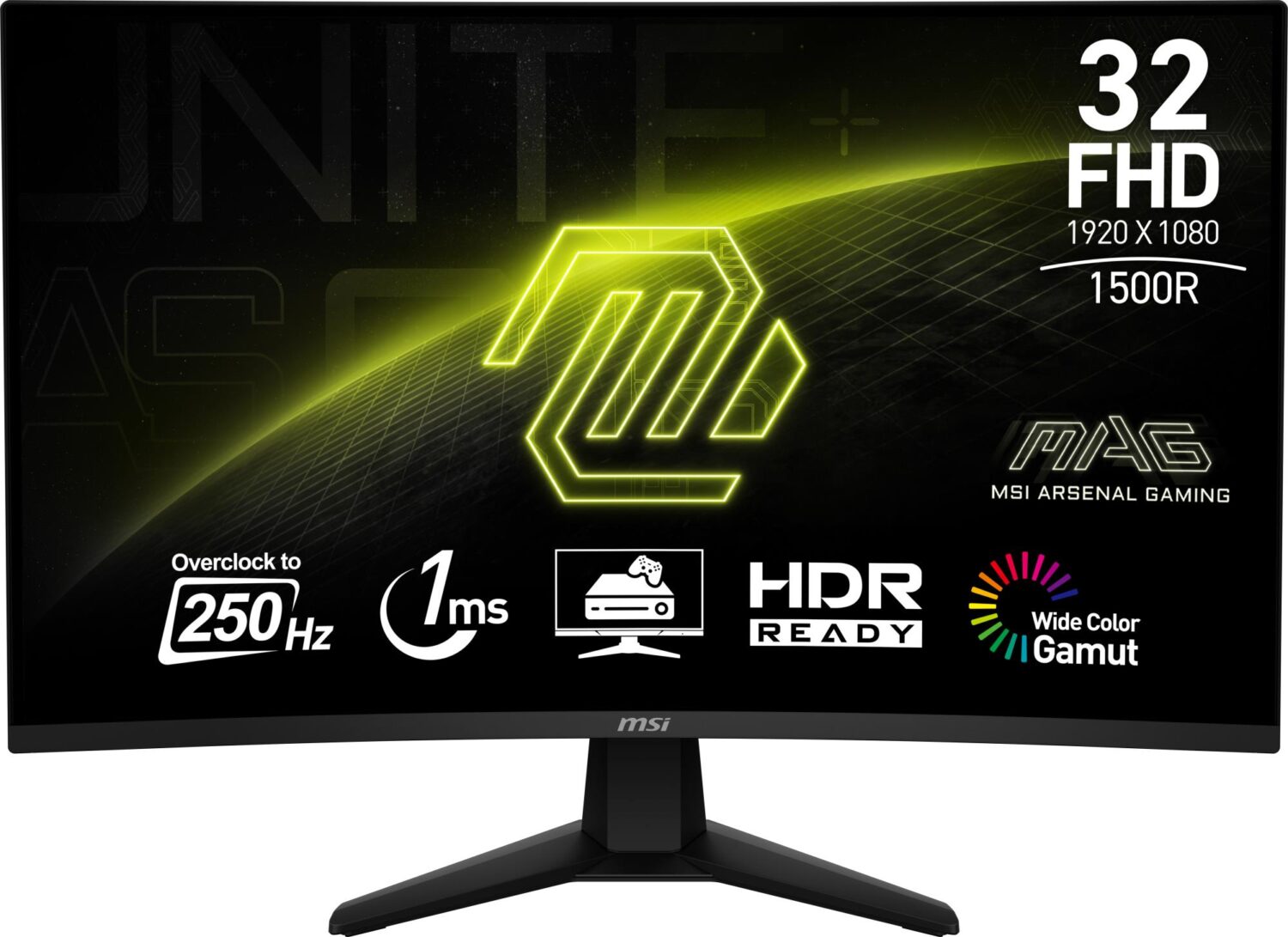 042cd674-0769-465e-986a-3adb627a79da LCD Monitor MSI 31.5 " 1920 x 1080 Full HD Curved - Image 1