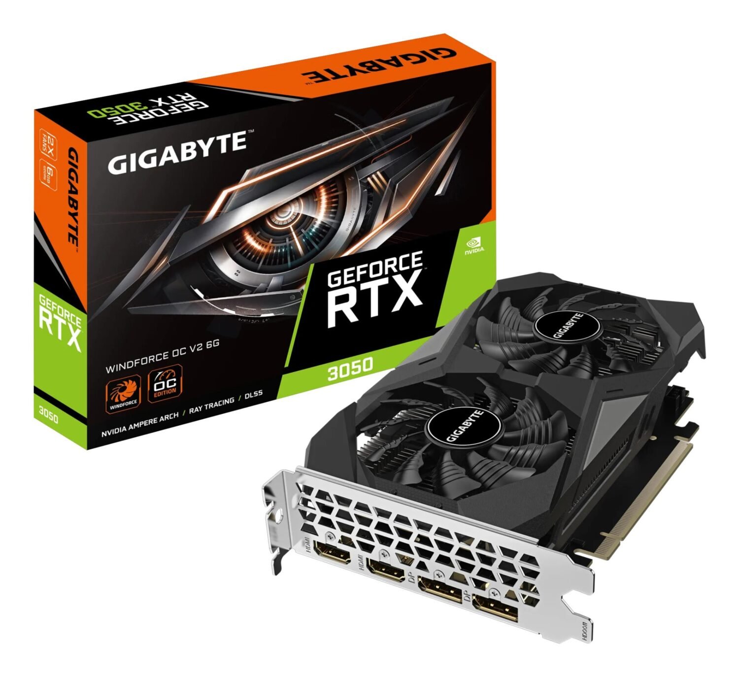 082d8052-3a20-4a74-afbc-6906dc8d21d5 Gigabyte GeForce RTX 3050 6GB - Image 1