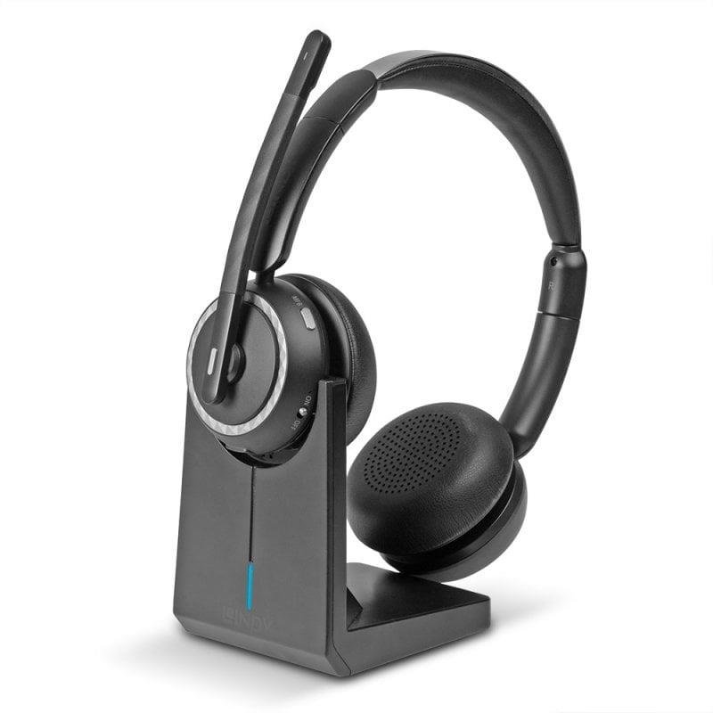 0cdbf066-ea43-4811-9f47-ce42bc04727f Lindy L118 Wireless Noise Cancelling & Charging Base - Image 1