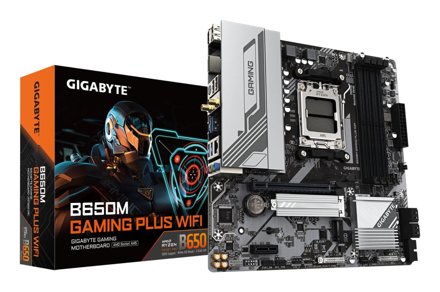 0f9b2bda-c022-42fd-965d-6426ff381a36 GIGABYTE B650M GAMING PLUS WIFI (rev. 1.3) - Image 1