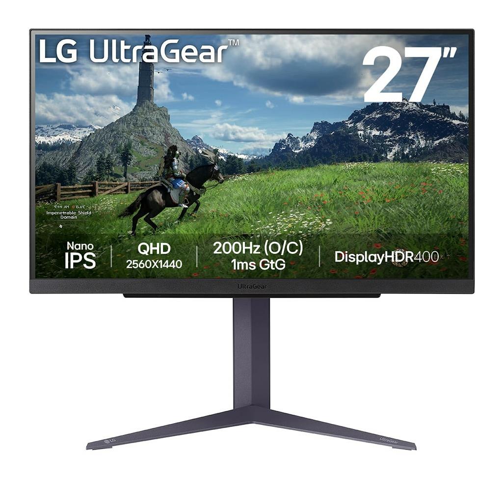 1ea18026-4801-484e-9b70-deef3ecf077b LCD Monitor LG 27" IPS 2560x1440 16:9 180Hz 1 ms - Image 1