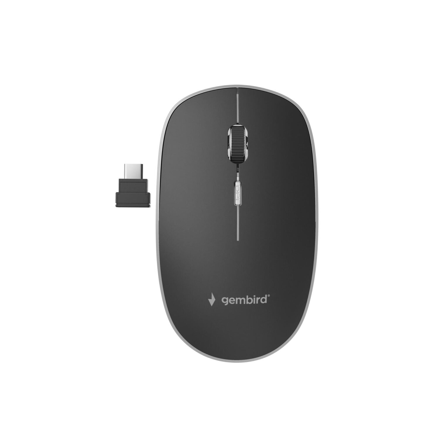 2ebd1671-0b7e-49c2-b9c8-14e8f0e1bc8b GEMBIRD USB-C OPTICAL WRL /SILENT MUSW-4BSC-01 GEMBIRD - Image 1