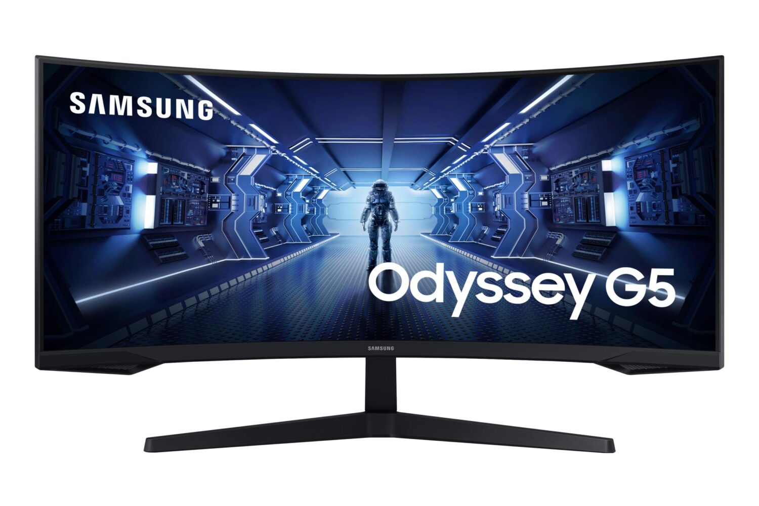 45df968d-5c9c-4573-ba72-55eb659d0ac0 LCD Monitor SAMSUNG Odyssey G5 34" Curved/21 : 9 VA 3440x1440 21:9 1 ms - Image 1