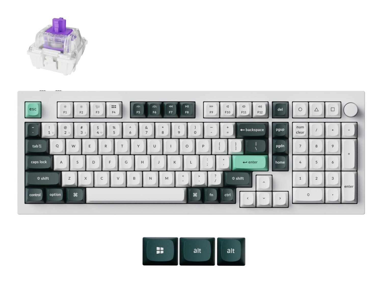 4ca7bbc5-82ca-45cd-bc51-a4c54cbdb1c7 Keychron WRL Q5 HE RGB - Image 1