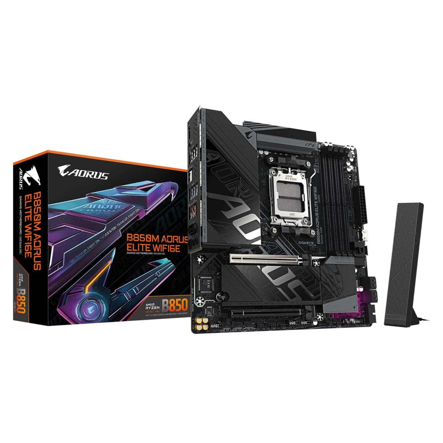 4e02ea51-c0df-47d0-88e0-a3760c5c598c GIGABYTE B850M AORUS ELITE WIFI 6E (rev. 1.x) - Image 1
