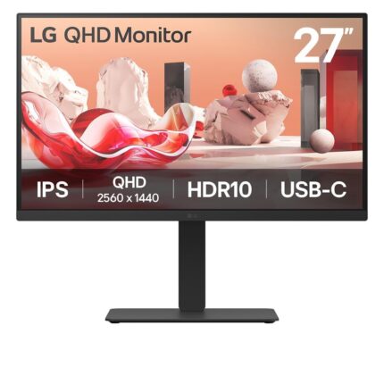LCD Monitor LG 27BA75QB-B 27" IPS 2560x1440 16:9 100Hz