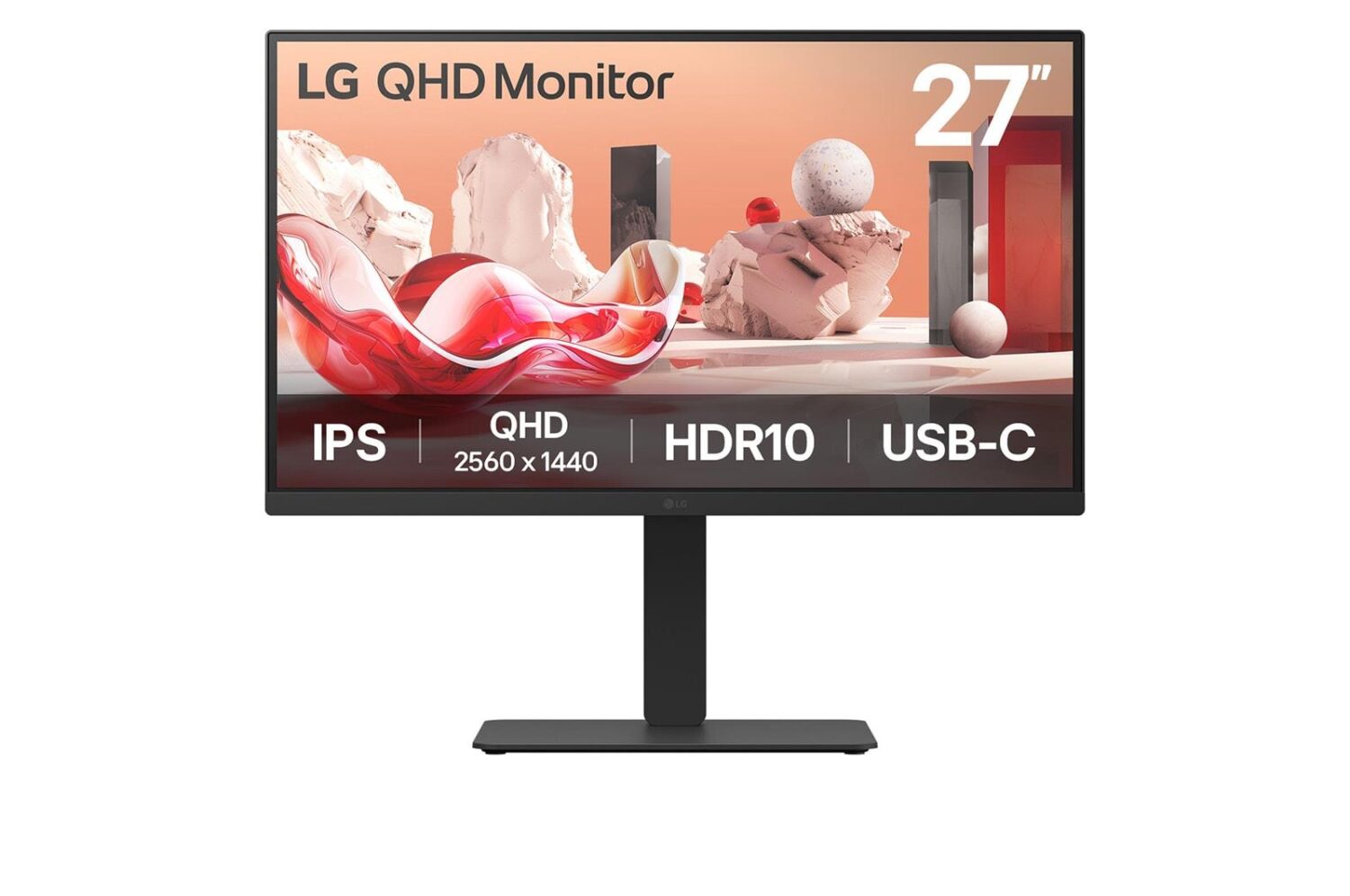 5025ad0e-20e2-45b3-b871-3612c197c2b4 LCD Monitor LG 27BA75QB-B 27" IPS 2560x1440 16:9 100Hz - Image 1