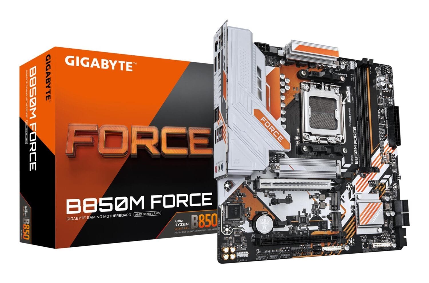 5094ae7a-fd74-4297-8f13-abe6f4050805 GIGABYTE B850M FORCE Rev. 1.1 - Image 1
