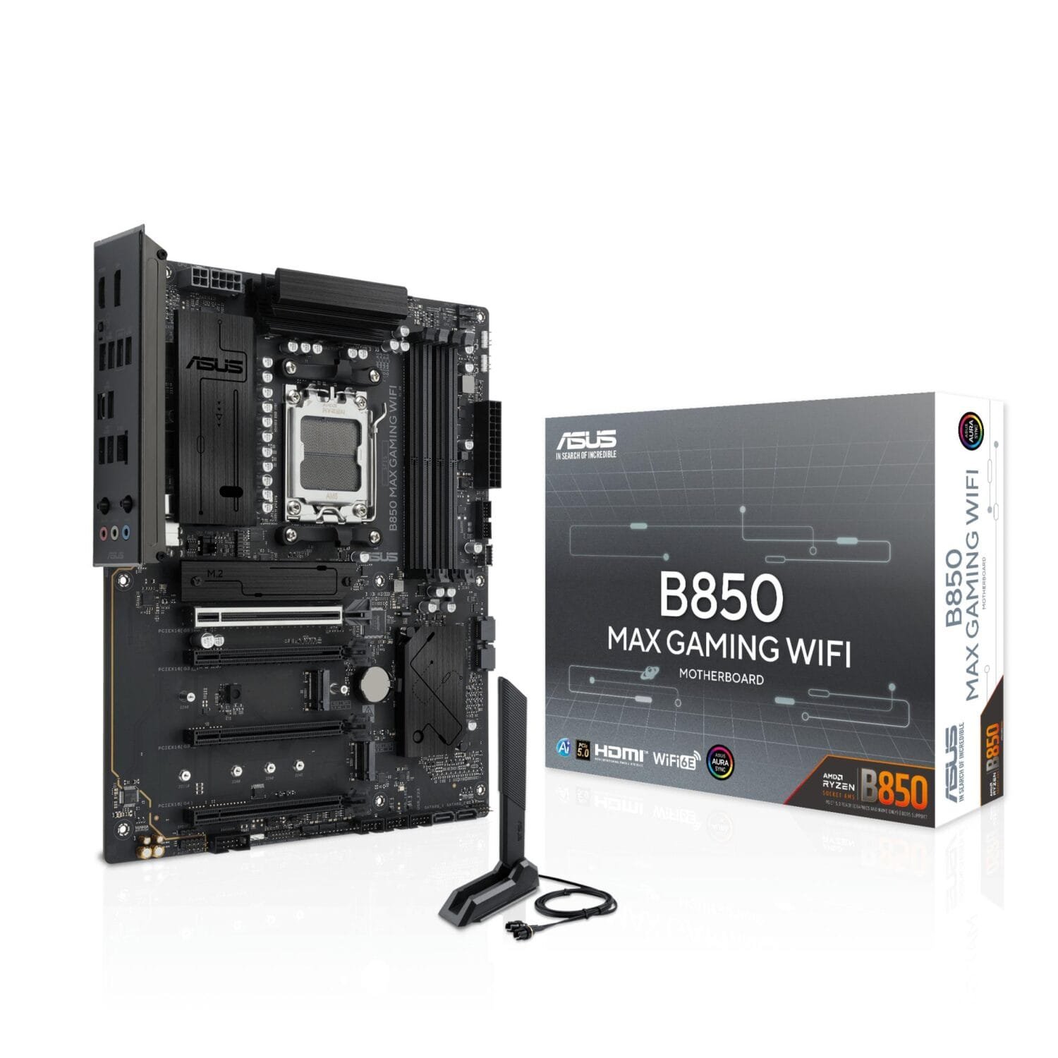 59e2c384-dd64-4f3d-a8cc-8cbc480a82db ASUS B850 MAX GAMING WIFI - Image 1