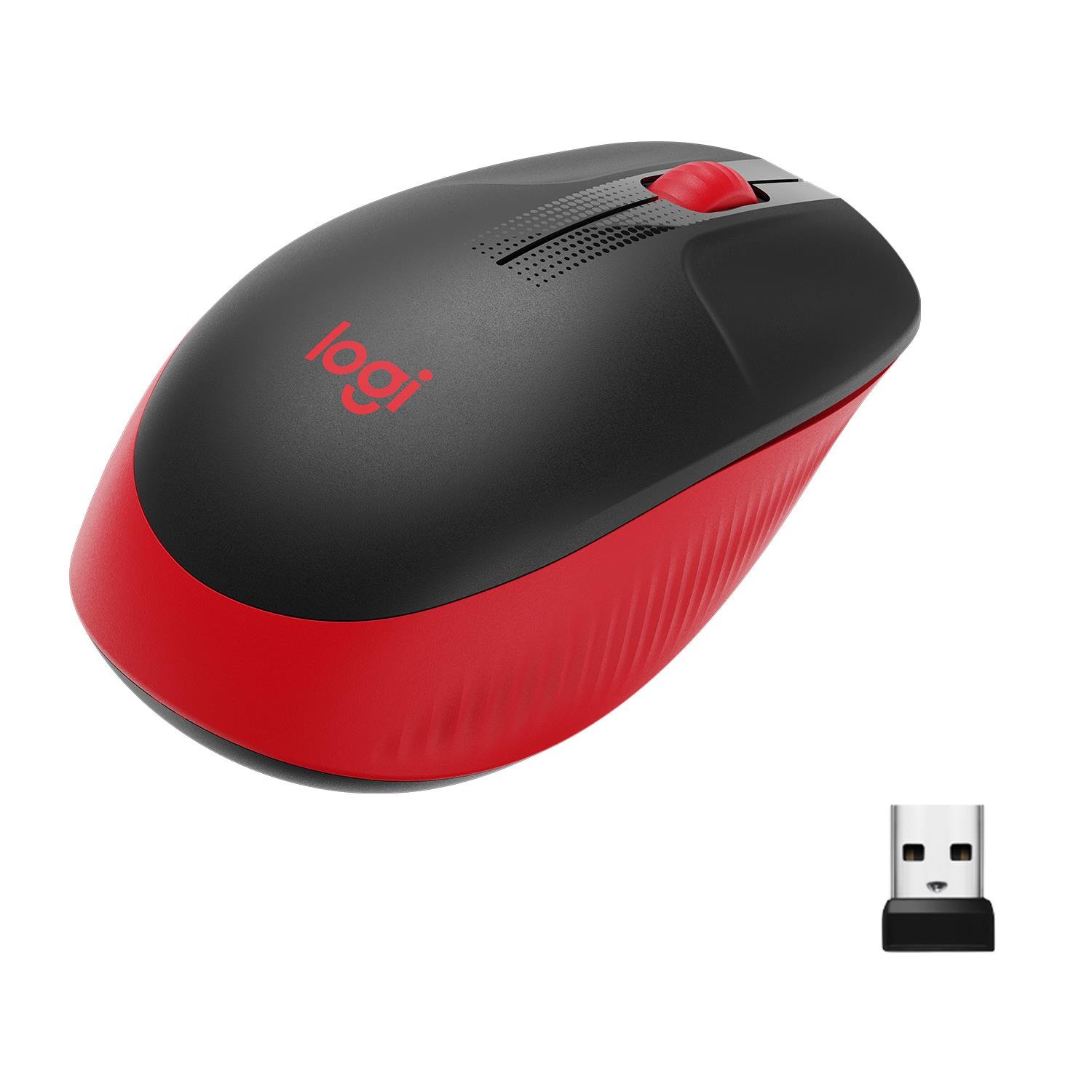 63cf7c5b-3597-42fc-b85d-5a0d8e55085a LOGITECH USB OPTICAL WRL M190/RED 910-005908 LOGITECH - Image 1