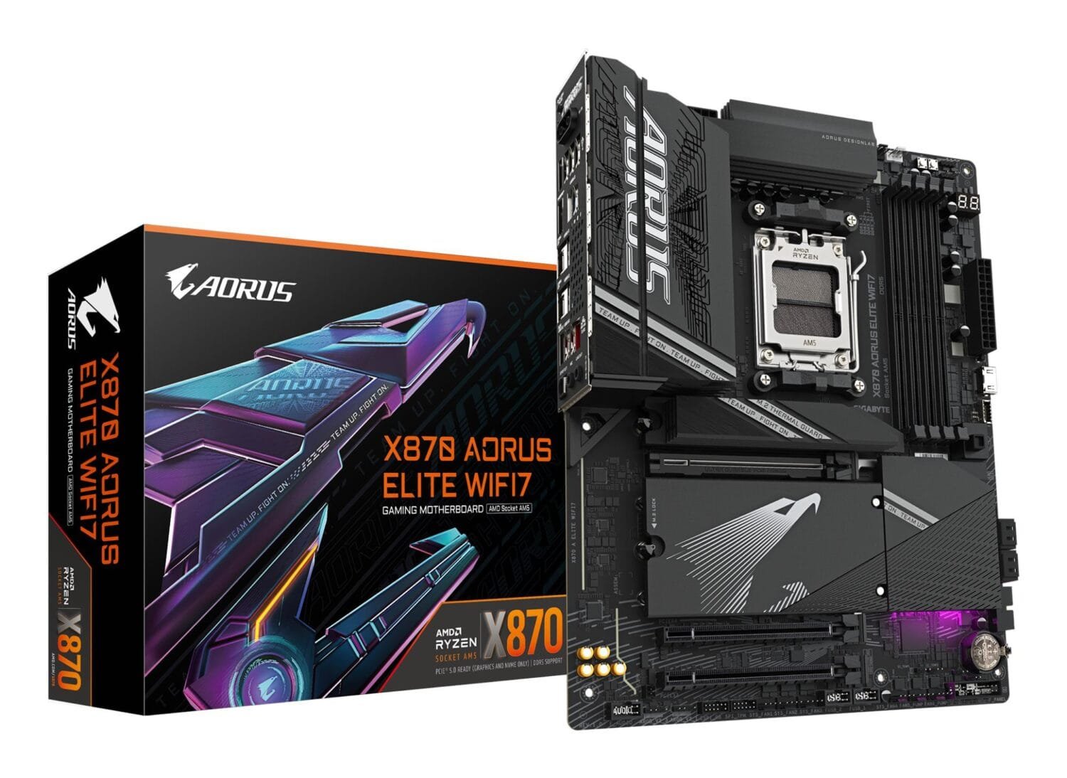 6a222150-ebc7-4510-98b7-d506b3f63e53 GIGABYTE X870 AORUS ELITE WIFI 7 - Image 1