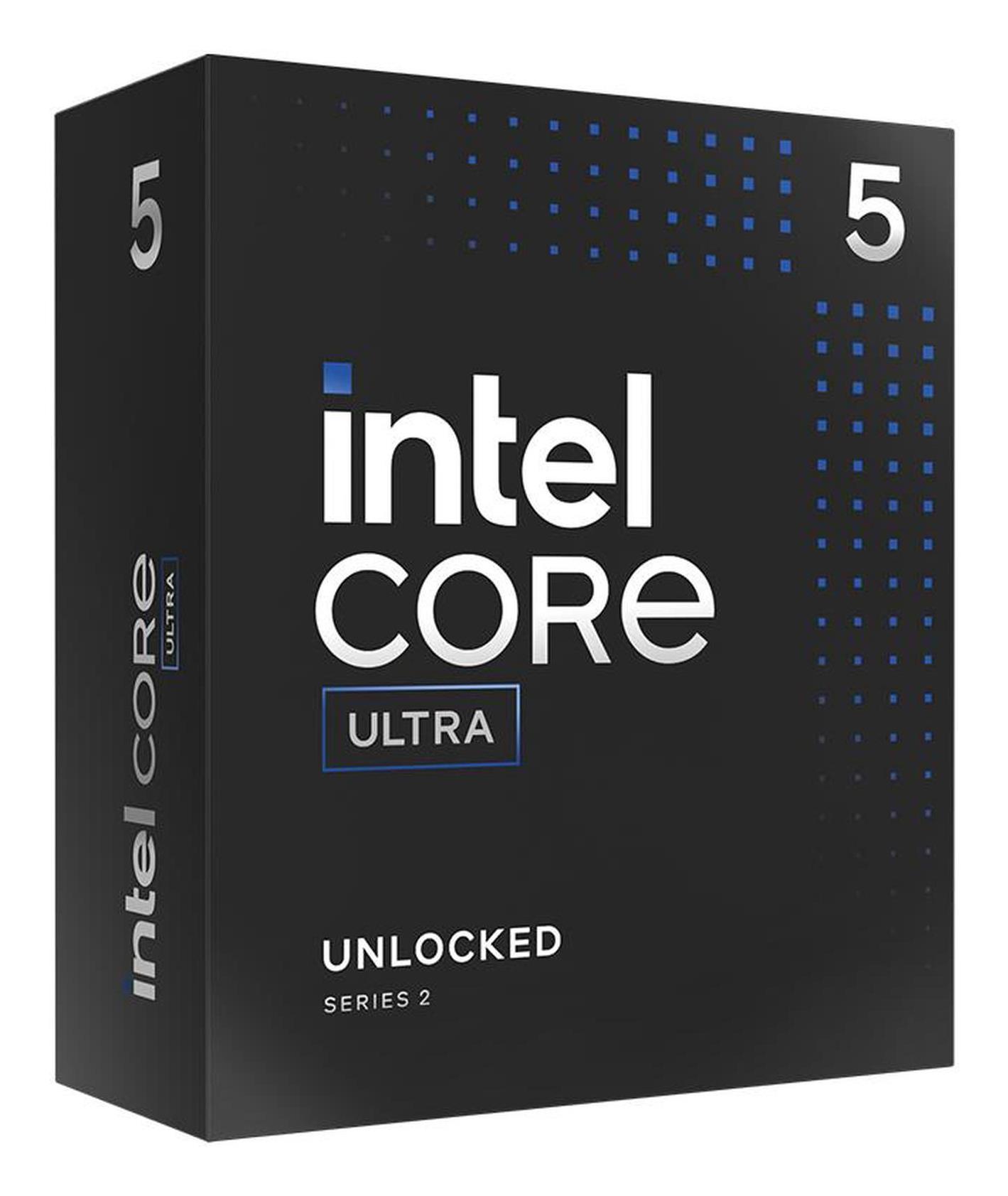 7b5000fe-bb08-42f7-a137-07bb8b5fc375 CPU INTEL Desktop Core Ultra U5-245K Arrow Lake 4200 MHz Cores 14 24MB Socket LGA1851 125 Watts BOX BX80768245KSRQCT BOX - Image 1