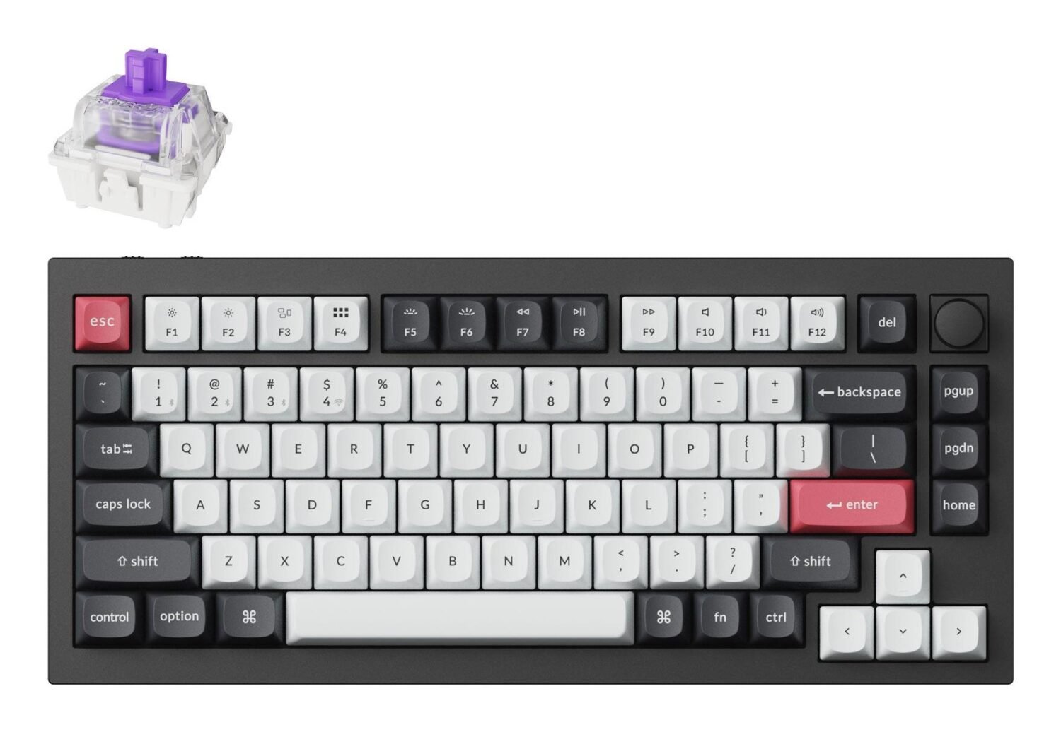 94559fdf-485b-4743-b7c8-6f1bbfa7b720 Keychron WRL Q1 HE RGB - Image 1