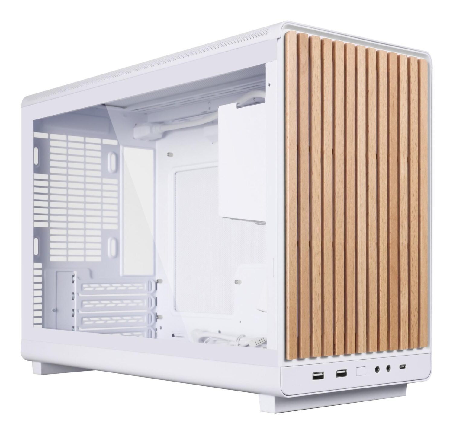981f9597-6b98-4e6c-8bb7-65cb900c8409 Lian Li A3 mATX / ITX Glass Edition White (G99.A3W-WDG.00) - Image 1