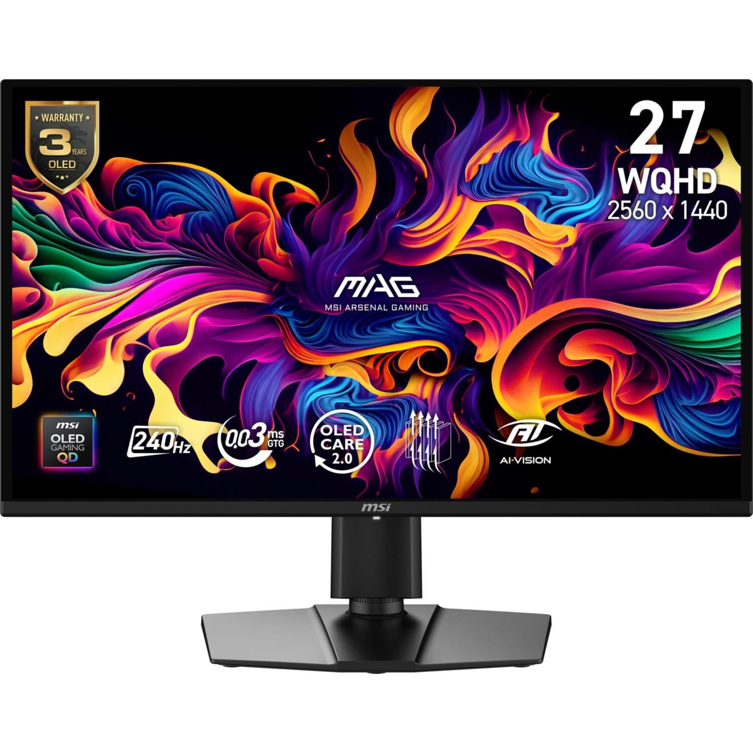 a44e254b-a082-4013-8fbf-87dd8f2d0321 MSI MAG274QPQD-OLEDX24 26.5" - Image 1