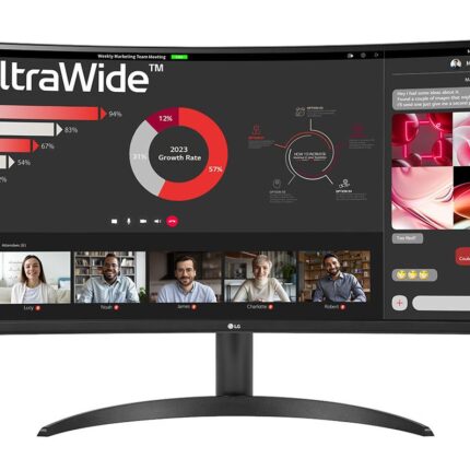 LCD Monitor LG 34" Curved/21 : 9 VA 3440x1440 21:9 100 Hz 5 ms