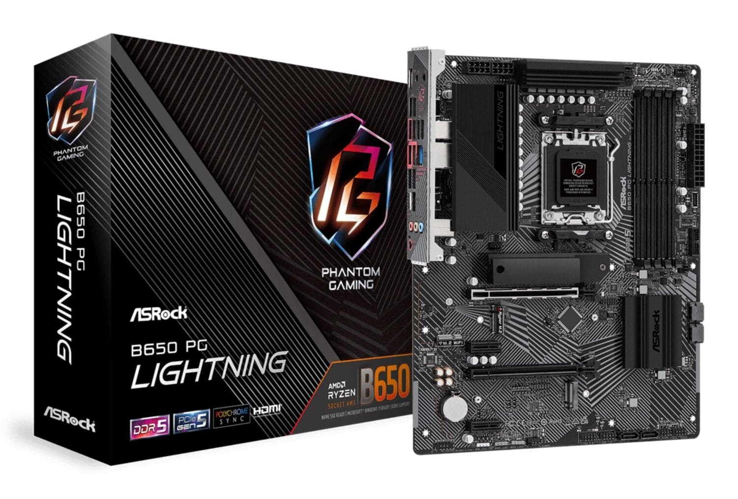 d4ccfb34-ccec-4f57-9636-61eb4fa98bd9 ASROCK B650 PG Lightning - Image 1