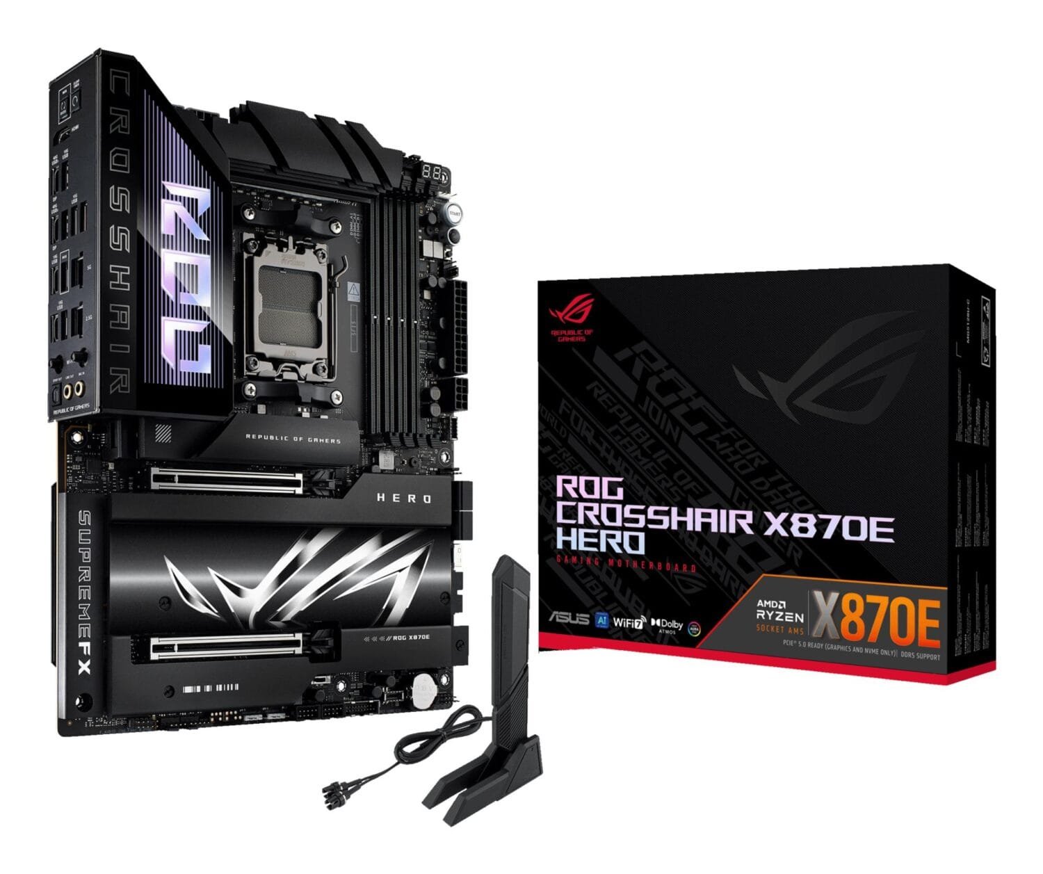 d530d354-7f99-476f-851c-fb8a479650c3-1 ASUS ROG CROSSHAIR X870 E HERO - Image 1
