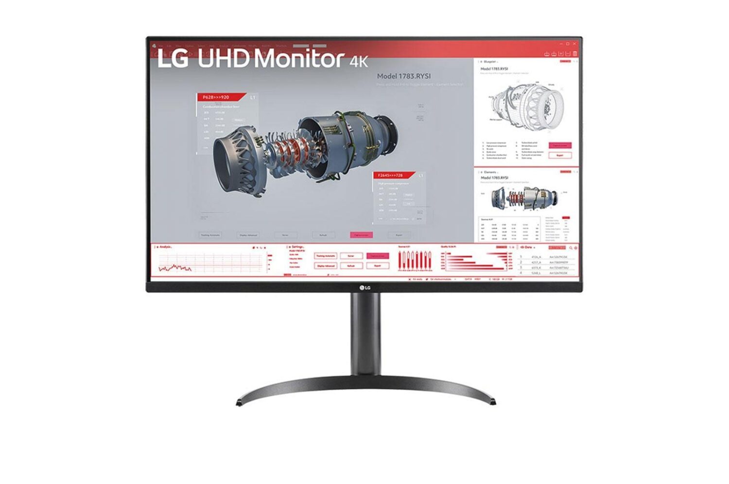 dbf00428-1d10-4619-a1f3-a8341cad7e6d LCD Monitor LG 31.5 " 3840 x 2160 4K Ultra HD - Image 1