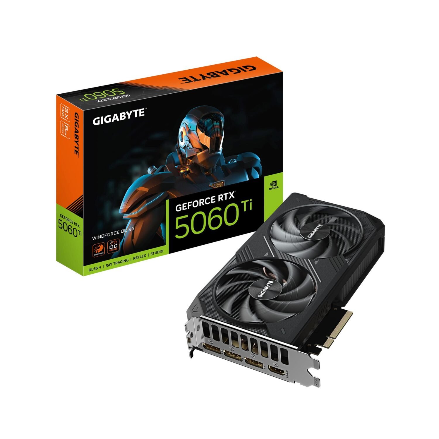 ff24b4b3-6aec-48a2-8756-8902c1675927 Gigabyte GeForce RTX 5060 Ti Dual 8GB - Image 1